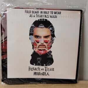 Attack On Titan Scarf / Face Mask - NEW / SEALED
